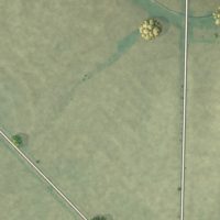 Second close-up of the map of Williamstown, Missouri print showing more streets and buildings