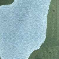 Second close-up of the map of Willow Lake, South Dakota print showing more streets and buildings
