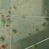 Second close-up of the map of Winona, Kansas print showing more streets and buildings