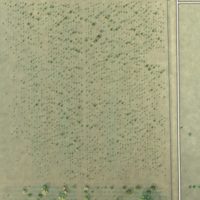Second close-up of the map of Yettem, California print showing more streets and buildings