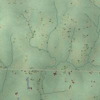 Second close-up of the map of Easton, Marathon County, Wisconsin print showing more streets and buildings