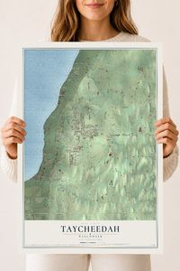 Map of Taycheedah, Wisconsin, 18 x 24 inch unframed archival matte print