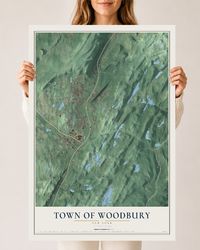 Map of the Town of Woodbury, New York, 24 x 36 inch unframed archival matte print