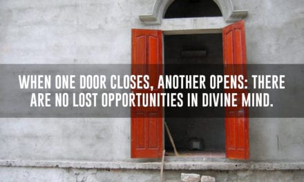 When one door closes, another opens