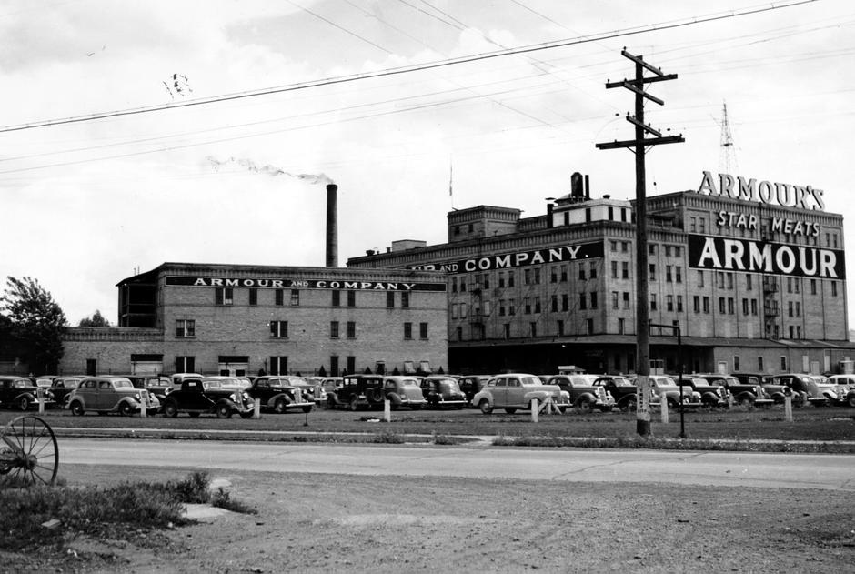The Armour Meat Packing Company, circa 1917
