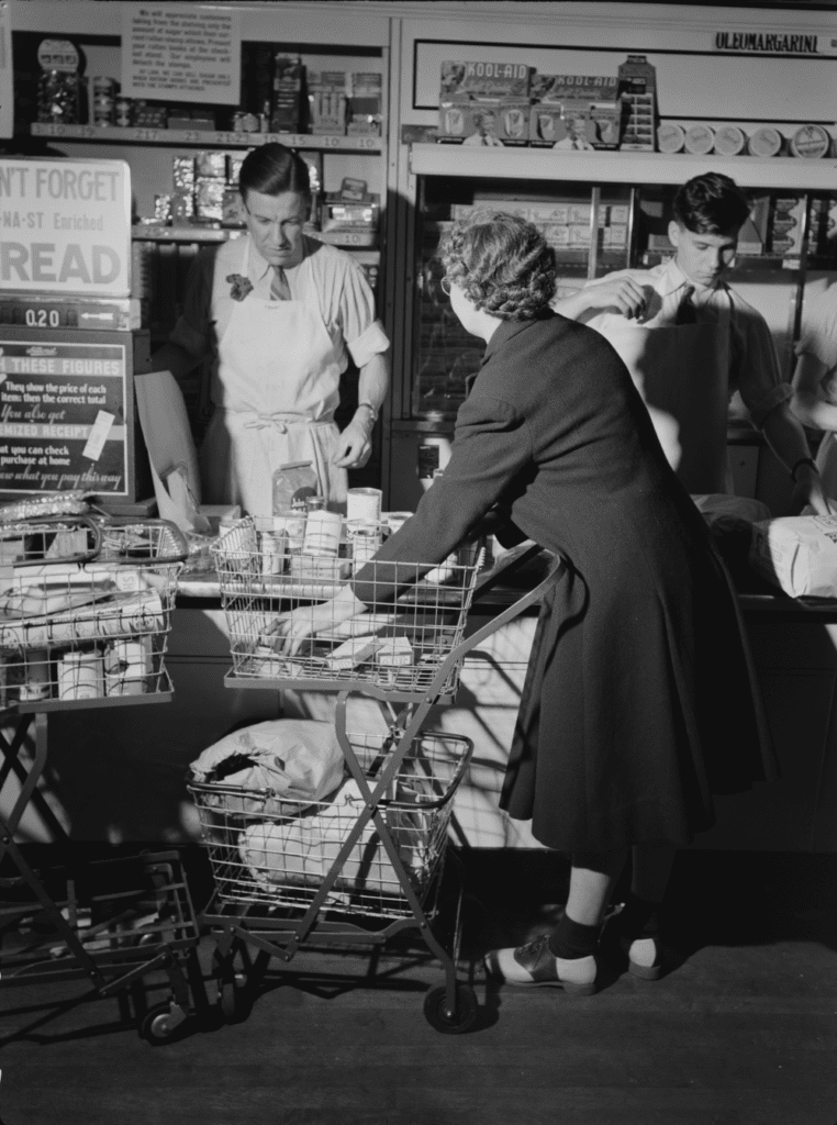 Historical picture of Southington Connecticut during WWII