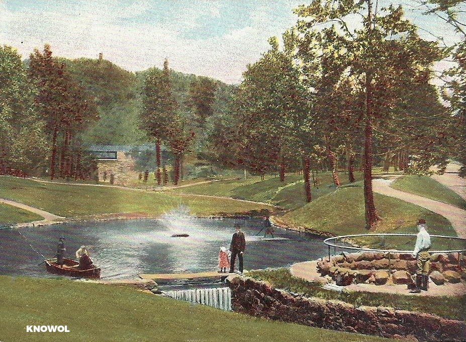 Hubbard Park was financed by Walter Hubbard, a Meriden industrialist.