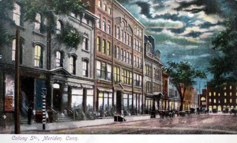 In 1915 Colony Street was a dirt road primarily serviced by horse drawn carriages.