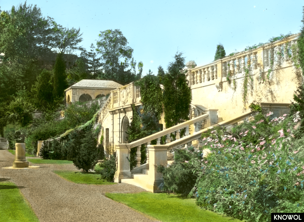 Many of the plants were imported from other states, and the estate was known to have one of the finest gardens in the
