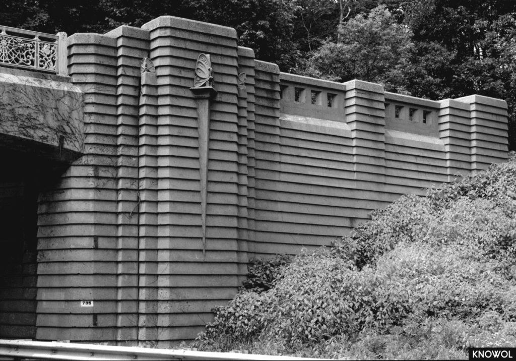 Experimental forming techniques were employed to create the ornamental characteristics of the bridges.