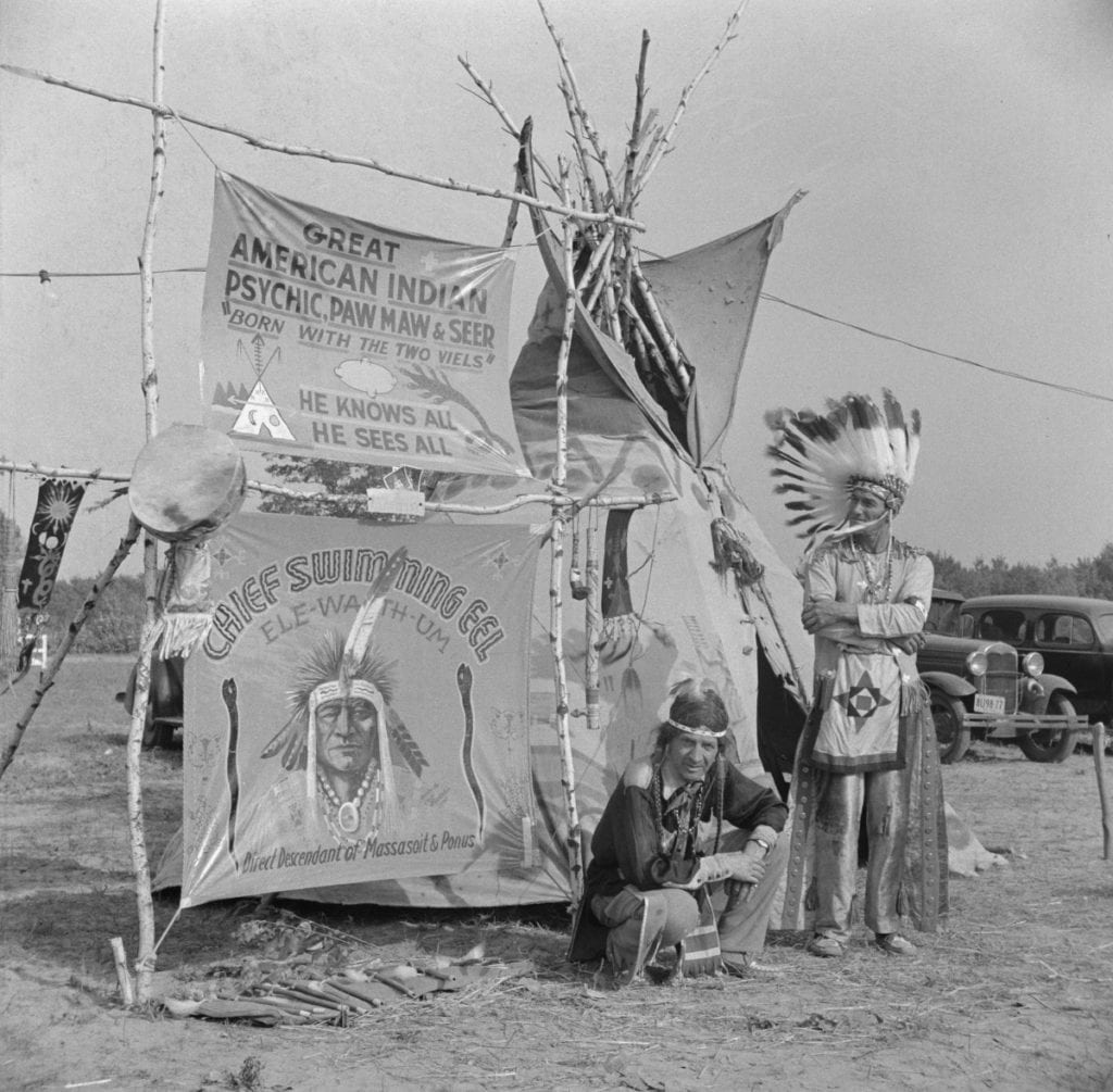 The Great American Indian Psychic and Seer.His name was "Chief Swimming Eel" and he claimed to be a direct descendant of