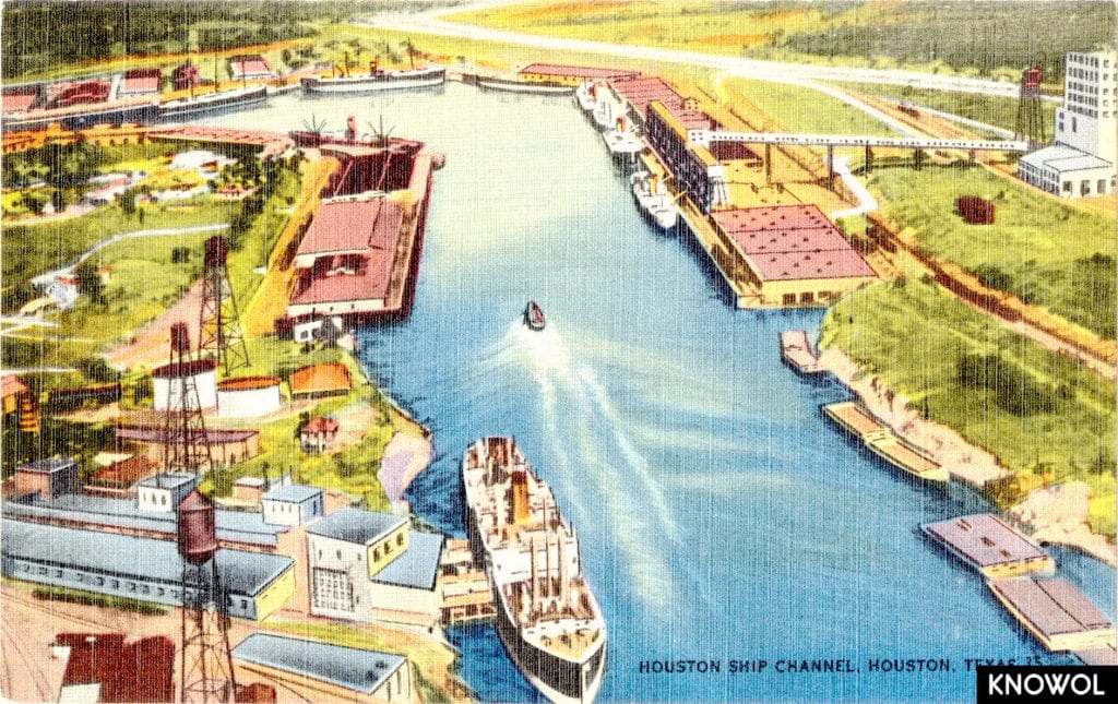 The Houston Ship Channel is one of the United States busiest seaports.