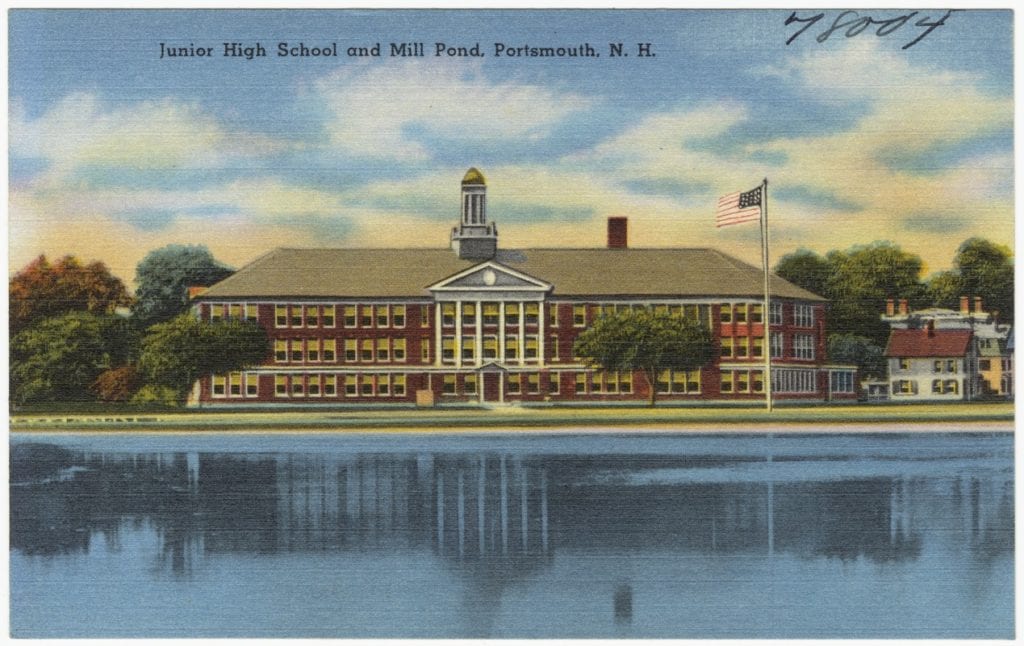 Historic image of life in Portsmouth, New Hampshire