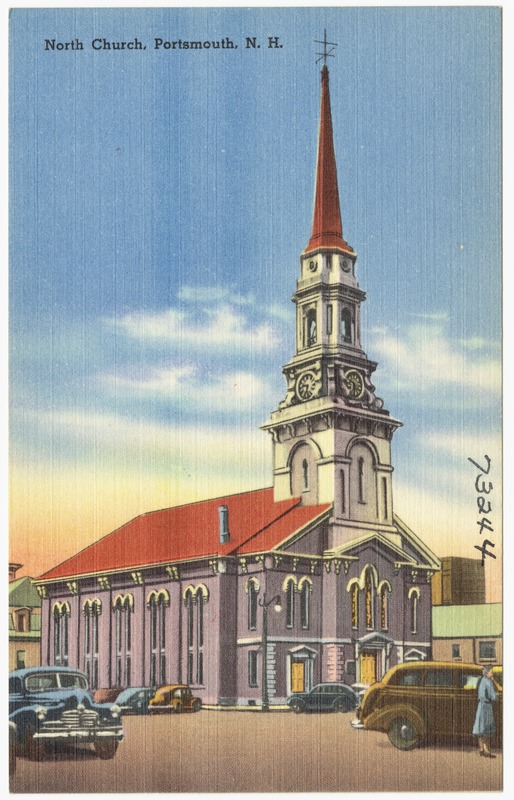Historic image of life in Portsmouth, New Hampshire