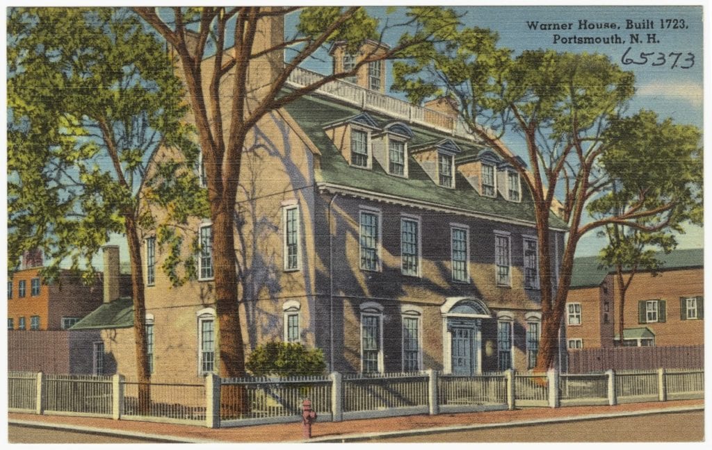 The Warner House is the oldest, urban brick house in northern New England.