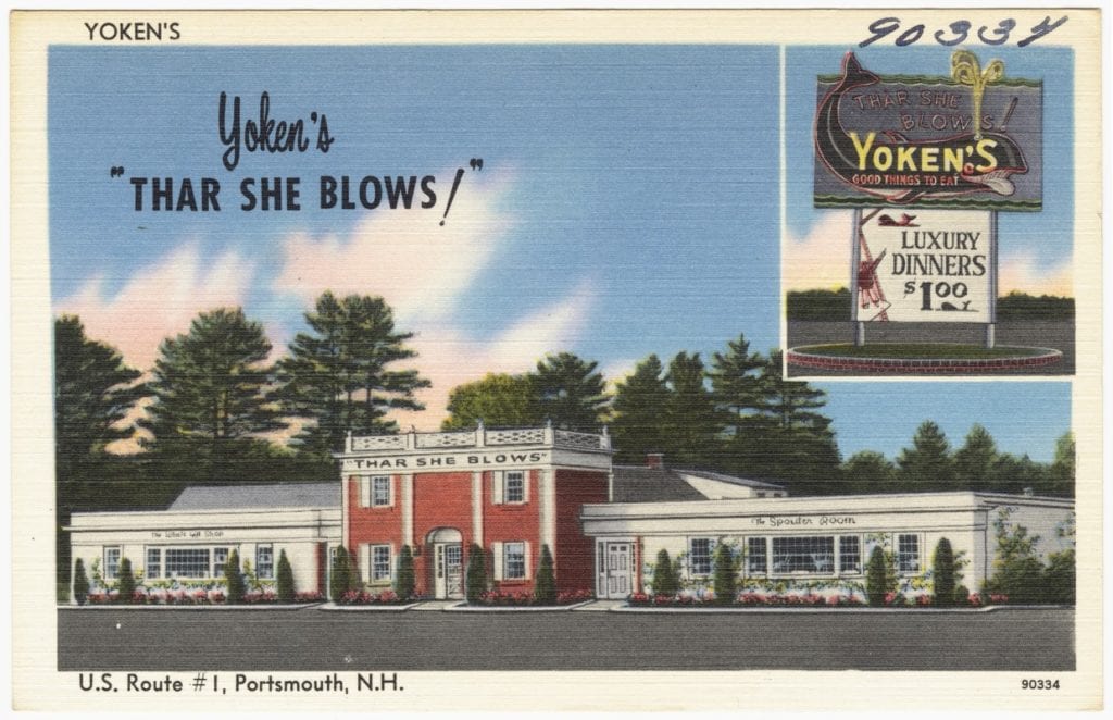 Yoken's was an iconic seafood restaurant in Portsmouth.
