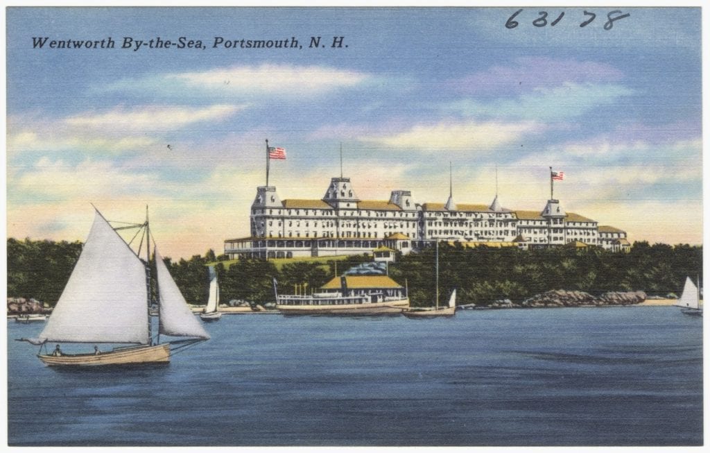 Wentworth by the Sea (formerly The Hotel Wentworth) is a historic grand hotel.