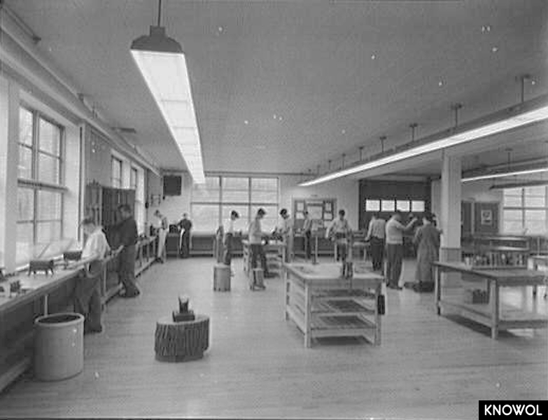 Historic picture of Stamford's Dolan Middle School
