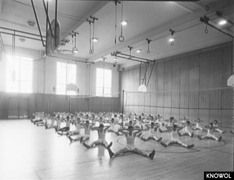 Historic picture of Stamford's Dolan Middle School