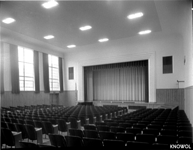 Historic picture of Stamford's Dolan Middle School