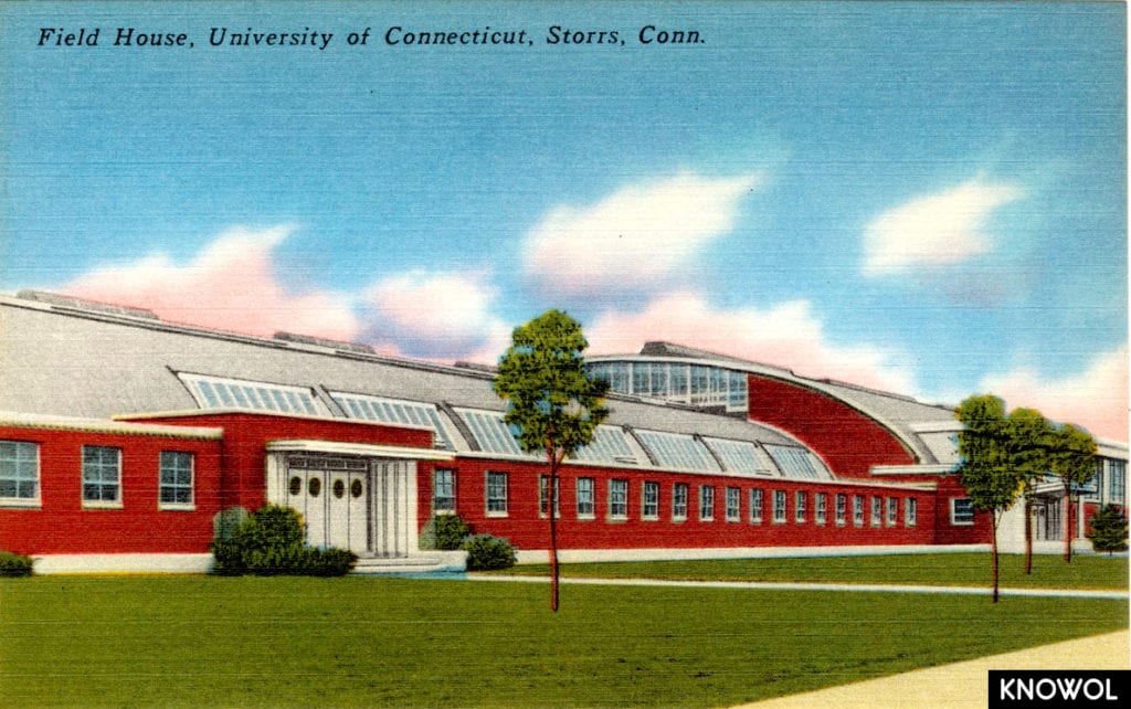The Hugh S. Greeg Field House was the original arena of the University of Connecticut.