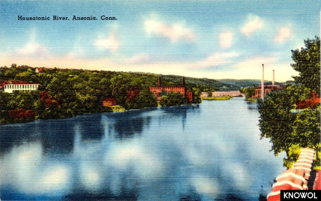 Historic image showing the colorful history of Ansonia, CT