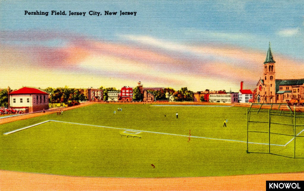 Pershing Field opened in 1919 and was originally intended to host amateur track and field events.