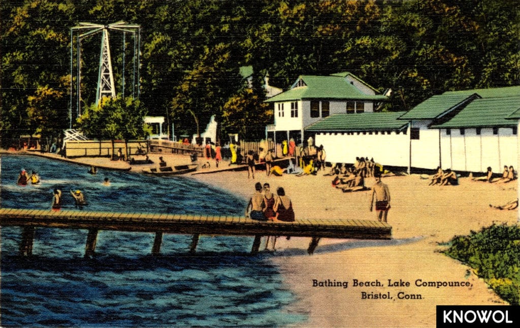 Lake Compounce in the 1950's, vintage images of CT's oldest amusement park