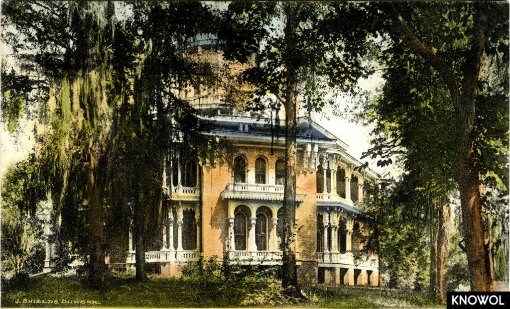Longwood sat on eighty acres, with sixty servants, and had a garden with five hundred varieties of roses.