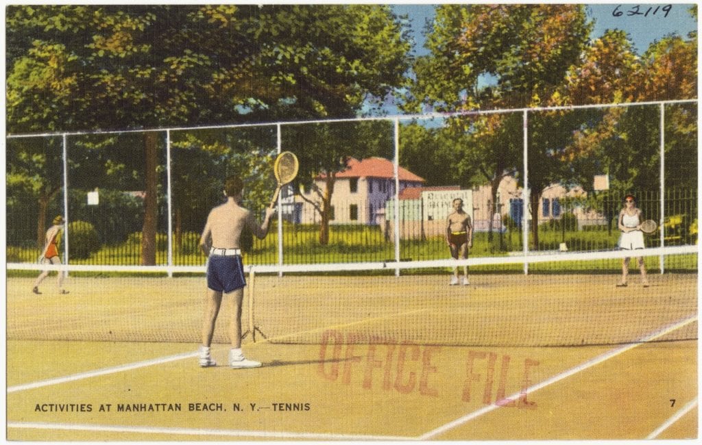Postcards of Brooklyn's Manhattan Beach in the 1940's