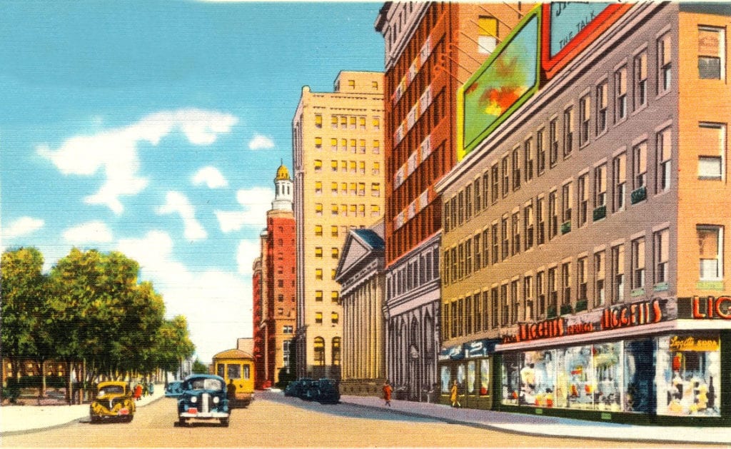 Church Street in New Haven.