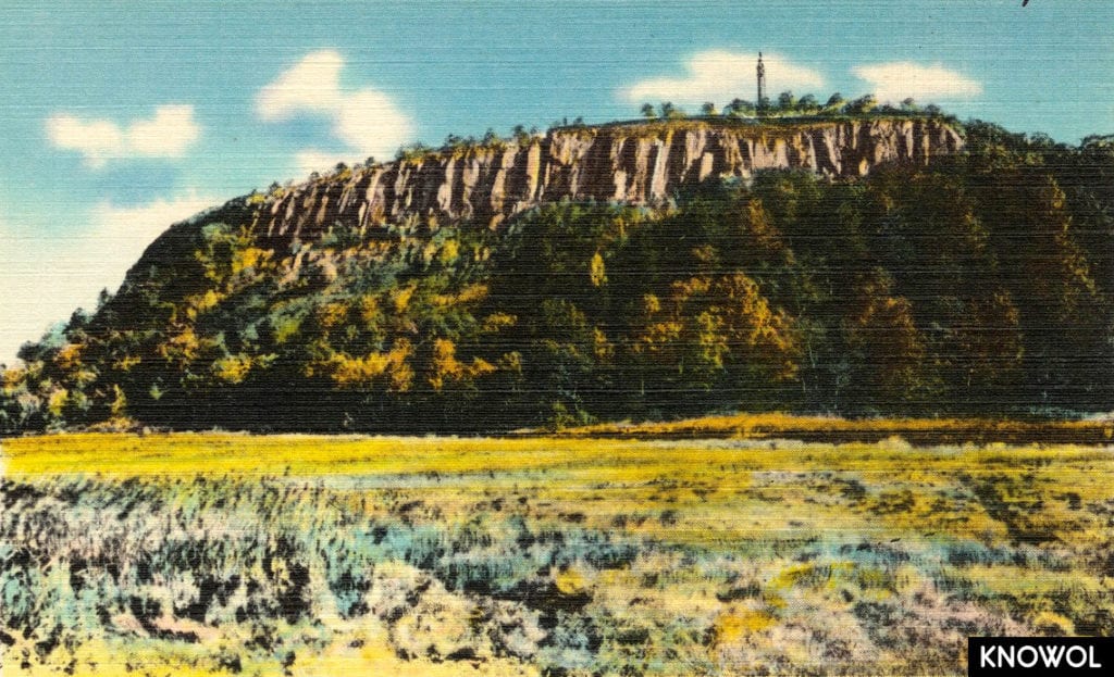 East Rock is a long trap rock ridge located in New Haven.