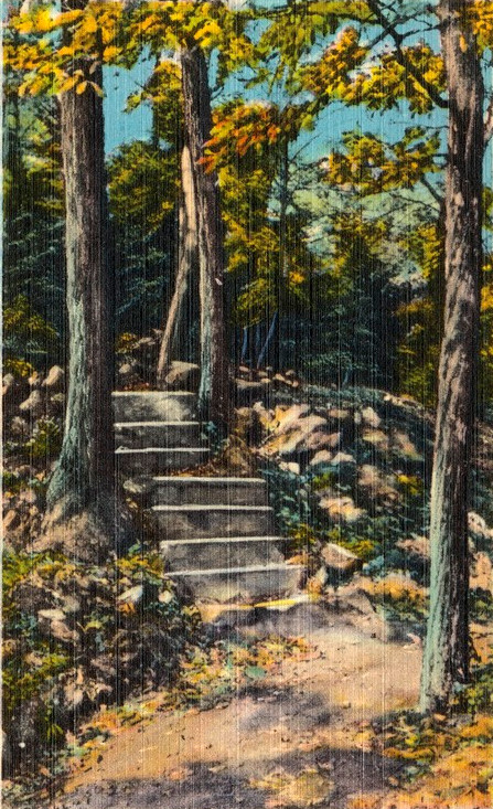 West Rock park is the sister formation of East Rock.