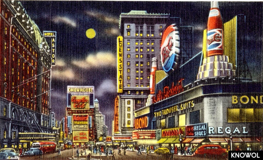 Times Square at Night.