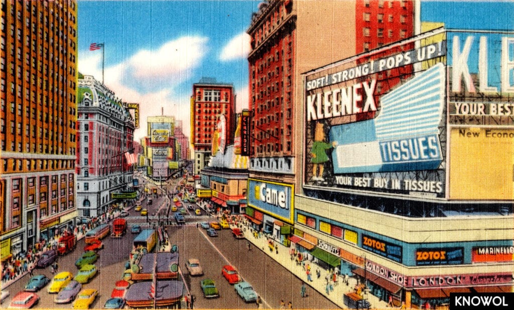 Picture of lost Times Square landmarks