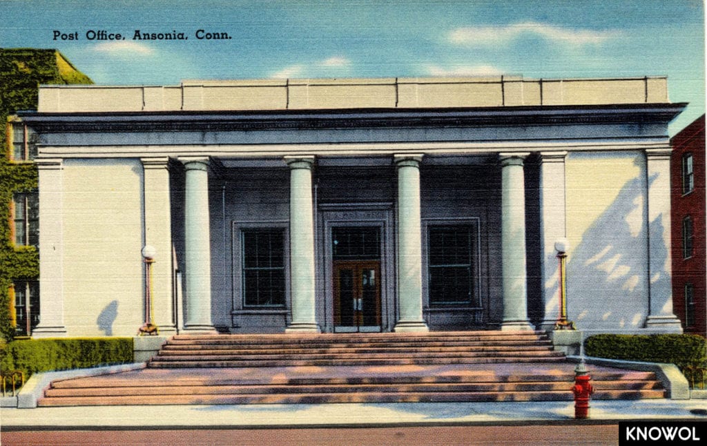 Historic image showing the colorful history of Ansonia, CT