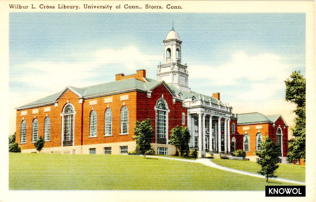The Wilbur L. Cross Library is now simply known as the Wilbur Cross Building.