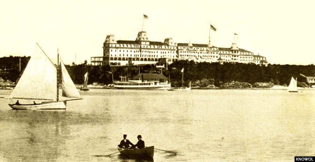 Postcard sent by Edmund Noble to his wife, Lydia.
