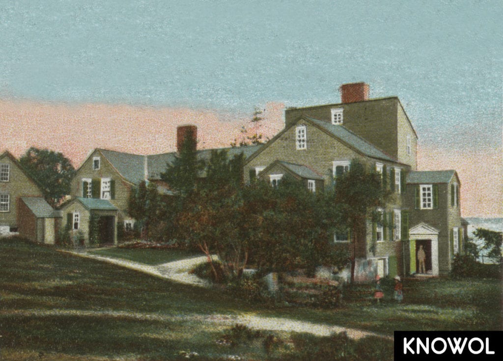 Postcard sent by Edmund Noble to his daughter, Lilly.