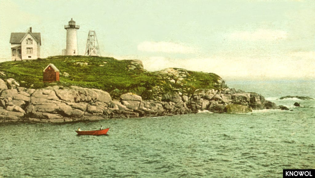 Postcard sent by Edmund Noble to his daughter, Lilly.