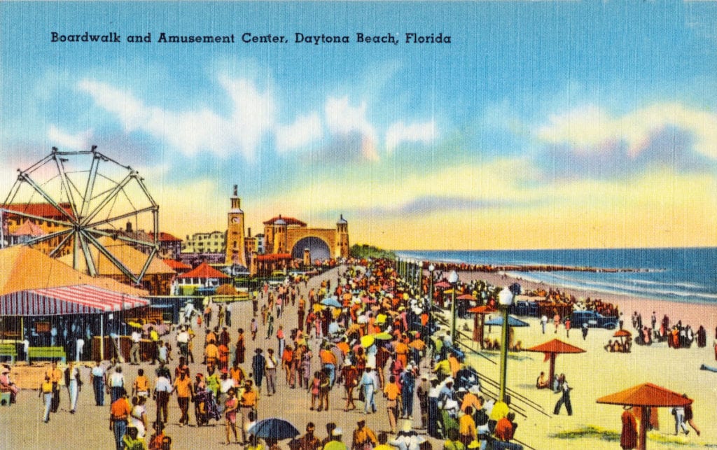 Footbridge, Waterfront Park, Daytona Beach, FL