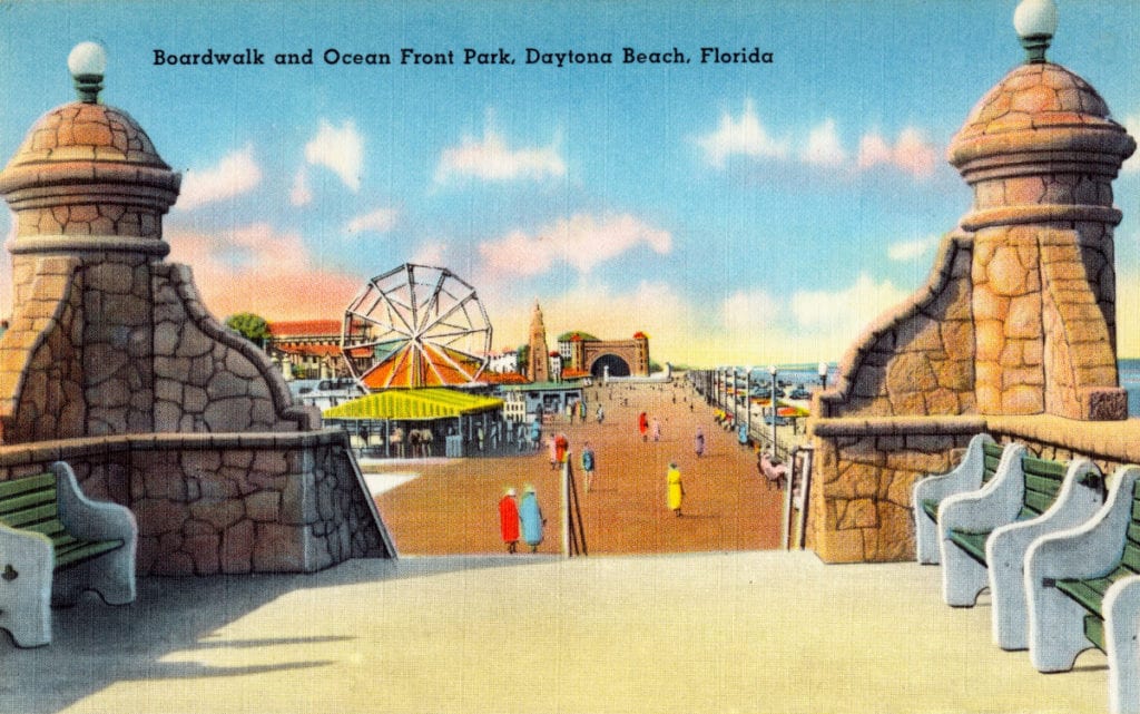 Pier Casino and Ocean Front, Daytona Beach, Florida