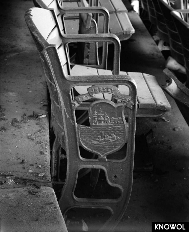 Exploring the ruins of Roosevelt Stadium before its demolition in 1985