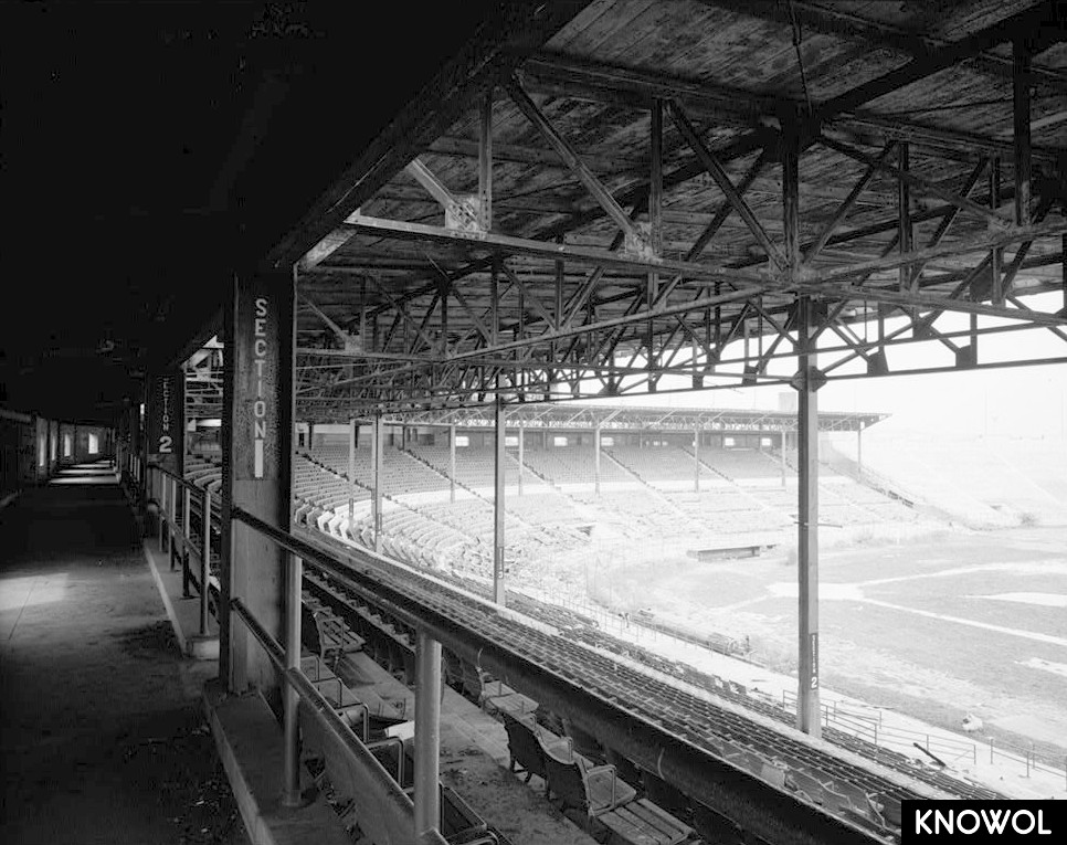 Exploring the ruins of Roosevelt Stadium before its demolition in 1985