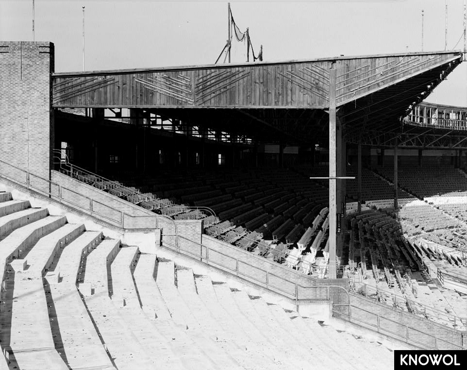 Exploring the ruins of Roosevelt Stadium before its demolition in 1985