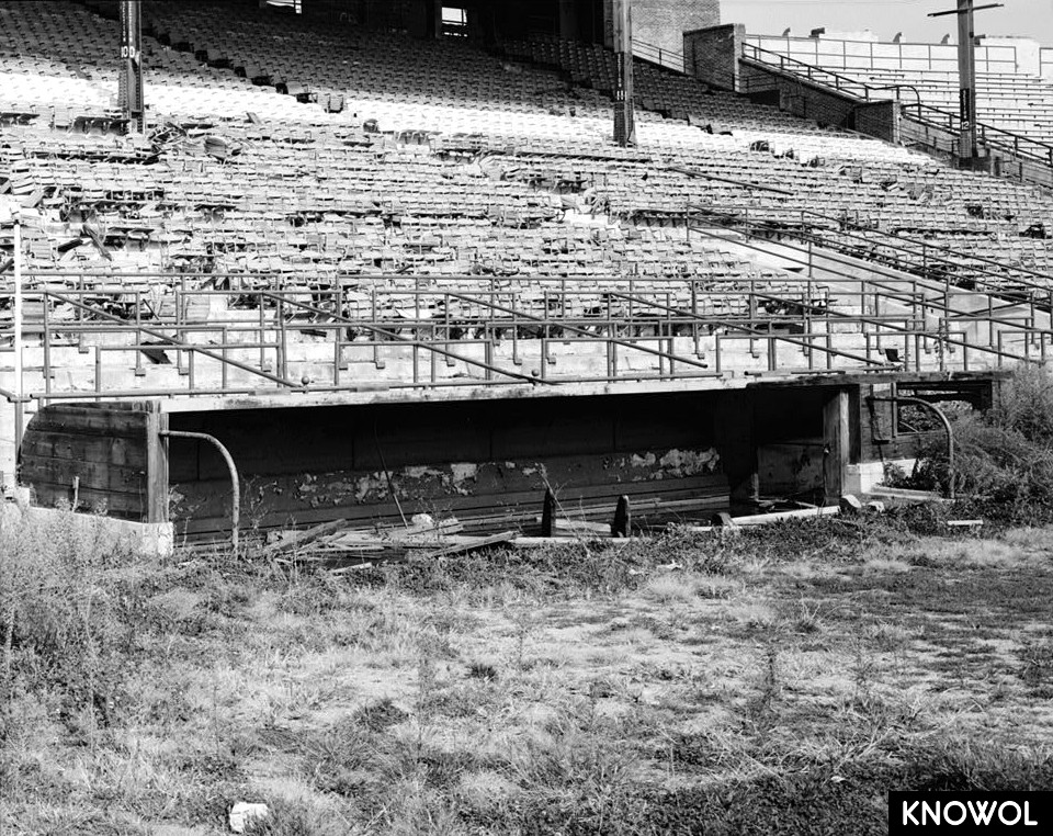 Exploring the ruins of Roosevelt Stadium before its demolition in 1985