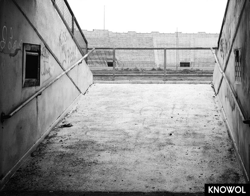 Exploring the ruins of Roosevelt Stadium before its demolition in 1985