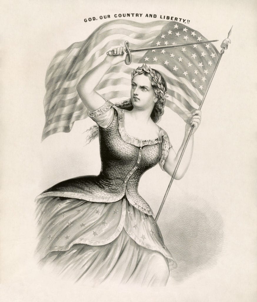 In 1870 Frederic Bartholdi was commissioned to design the Statue of Liberty and imbued his design with meaning.