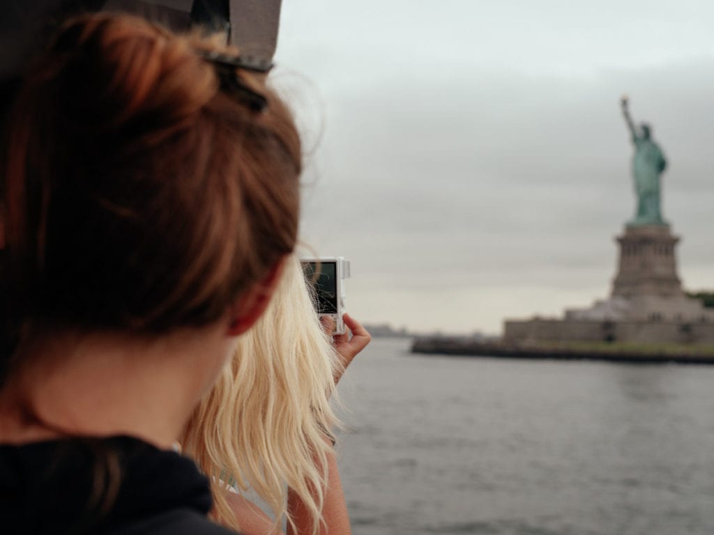 Liberty Island is a 14 acre island in Upper New York Bay.