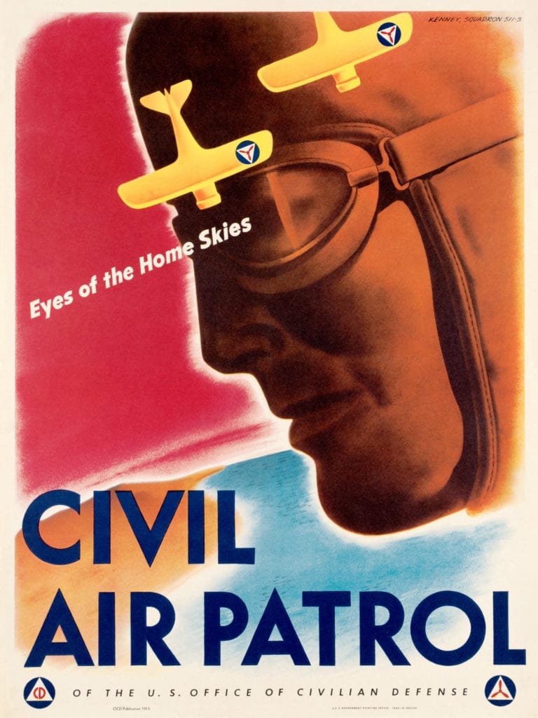 After World War II the Civilian Air Patrol became the civilian auxiliary of the United States Air Force.
